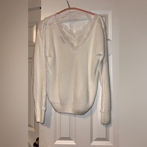 Shein Lace Sweater